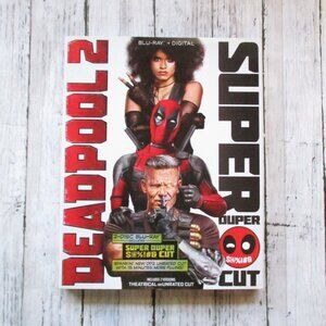 Deadpool 2 Blu-Ray 2 Disc Movie Set Super Duper Cut